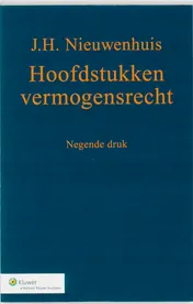 Omslag van Hoofdstukken vermogensrecht