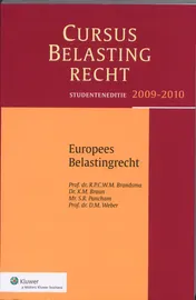 Omslag van Belastingrecht Europees belastingrecht