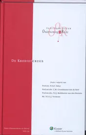 Omslag van De kredietcrisis