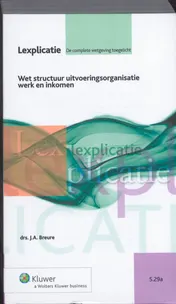 Omslag van Wet structuur uitvoeringsorganisatie werk en inkomen