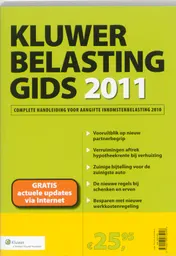 Omslag van Belastinggids 2011