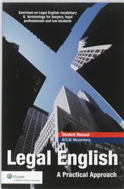 Omslag van Legal English
