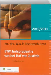 Omslag van BTW Jurisprudentie van het Hof van Justitie 2010/2011