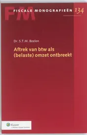 Omslag van Aftrek van btw als (belaste) omzet ontbreekt