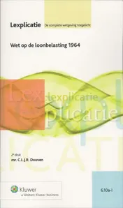 Omslag van Wet op de Loonbelasting 1964