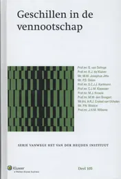 Omslag van Geschillen in vennootschap