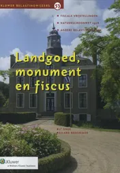 Omslag van Landgoed, monument en fiscus