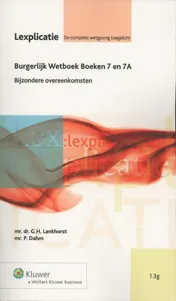 Omslag van Burgerlijk Wetboek Boek 7 en 7A