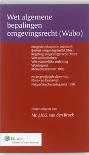 Omslag van Wet algemene bepalingen omgevingsrecht(Wabo)