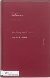 Omslag van Vereffening van de boedel