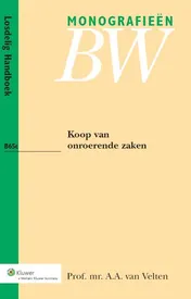 Omslag van Koop van onroerende zaken