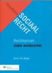 Omslag van Rechtspraak zieke werknemer