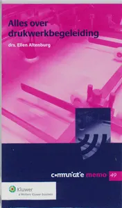 Omslag van Alles over drukwerkbegeleiding