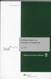 Omslag van Rechtsgevolgen van toetsing van wetgeving