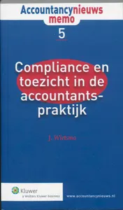 Omslag van Compliance en toezicht in de accountantspraktijk