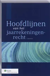 Omslag van Hoofdlijnen van het jaarrekeningenrecht
