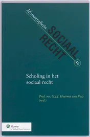 Omslag van Scholing in het sociaal recht