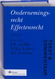 Omslag van Tekst & Commentaar Ondernemingsrecht en Effectenrecht