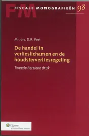 Omslag van De handel in verlieslichamen en de houdsterverliesregeling