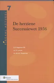 Omslag van De herziene Successiewet 1956