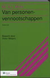 Omslag van Van personenvennootschappen