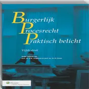 Omslag van Burgerlijk procesrecht praktisch belicht