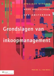 Omslag van Grondslagen inkoopmanagement