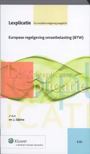 Omslag van Europese regelgeving omzetbelasting (BTW)