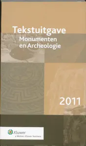 Omslag van Tekstuitgave Monumenten en Archeologie 2011