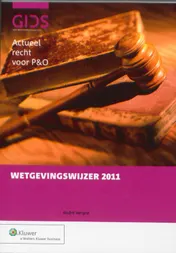 Omslag van Wetgevingswijzer2011 voor P&O
