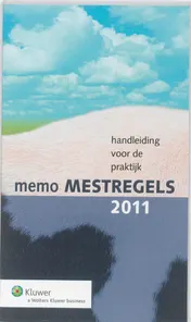 Omslag van Memo mestregels 2011