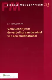 Omslag van Verrekenprijzen; de verdeling van de winst van een multinational