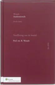 Omslag van Vereffening van de boedel