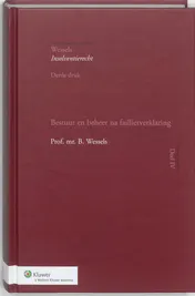 Omslag van Bestuur en beheer na faillietverklaring