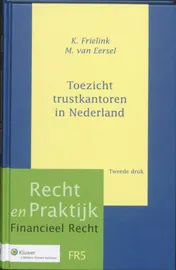 Omslag van Toezicht trustkantoren in Nederland