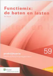 Omslag van Functiemix: de baten en lasten