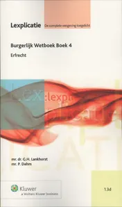 Omslag van Burgerlijk Wetboek boek 4