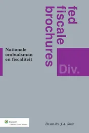 Omslag van Nationale ombudsman en fiscaliteit