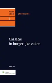 Omslag van Procesrecht Cassatie in burgelijke zaken