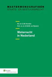 Omslag van Waterrecht in Nederland