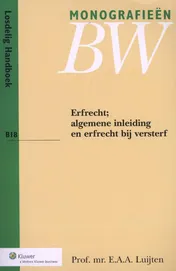 Omslag van Erfrecht