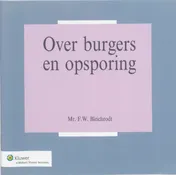 Omslag van Over burgers en opsporing