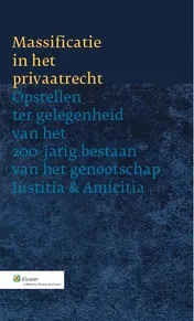 Omslag van Massificatie in het privaatrecht