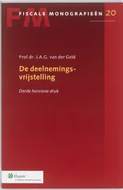 Omslag van De deelnemingsvrijstelling