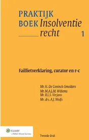Omslag van Faillietverklaring, curator en r-c