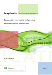 Omslag van Europese veterinaire wetgeving