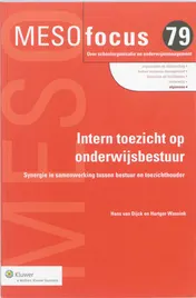 Omslag van Intern toezicht op onderwijsbestuur