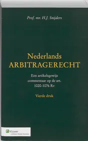 Omslag van Nederlands arbitragerecht