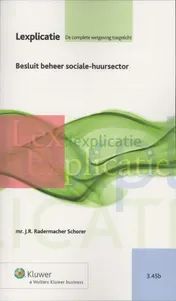 Omslag van Besluit beheer sociale-huursector