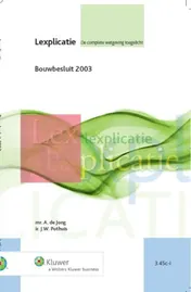 Omslag van Bouwbesluit 2003
